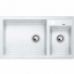 Blanco 513269 Metra 9 雙盆昇盤 (白色 White)